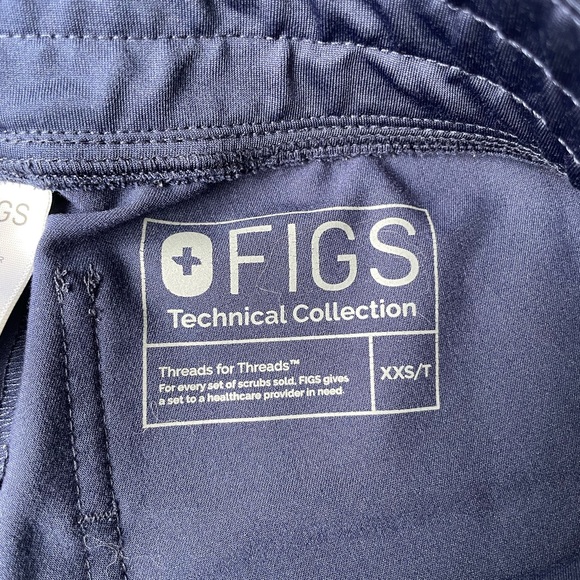 Figs Zamora Navy XXS Tall - Picture 4 of 5